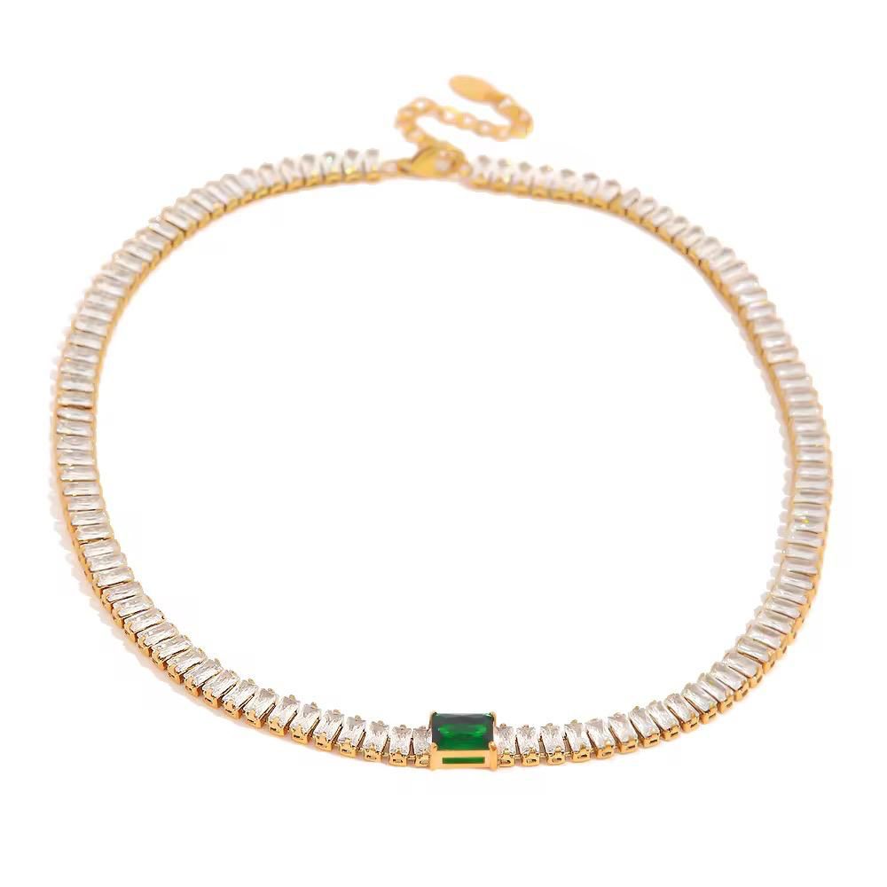 Tennis necklace