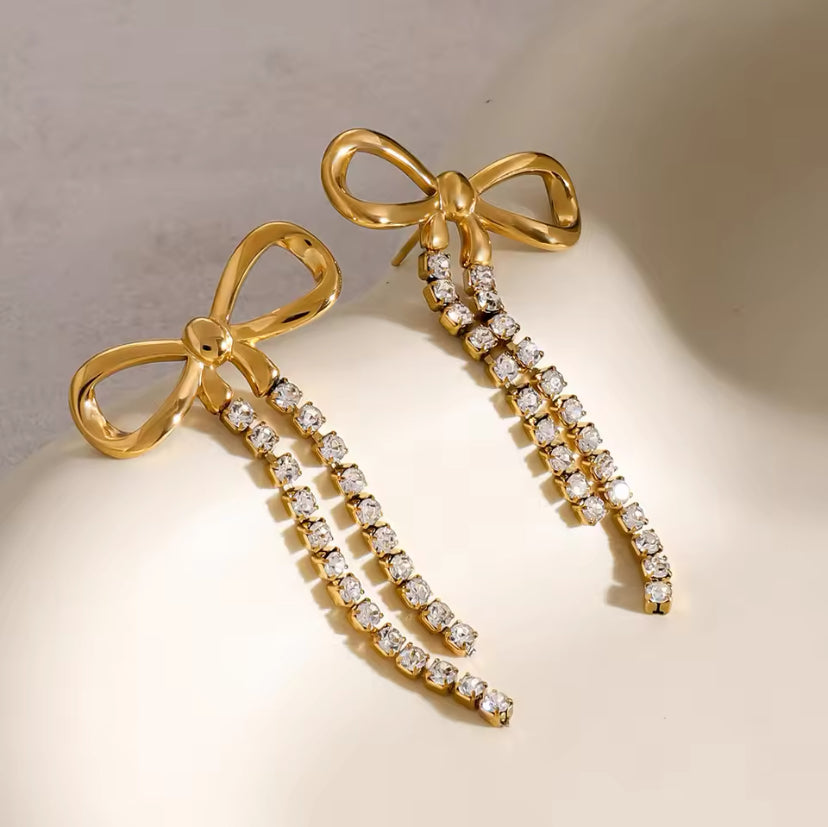 Clementine Bow Earrings
