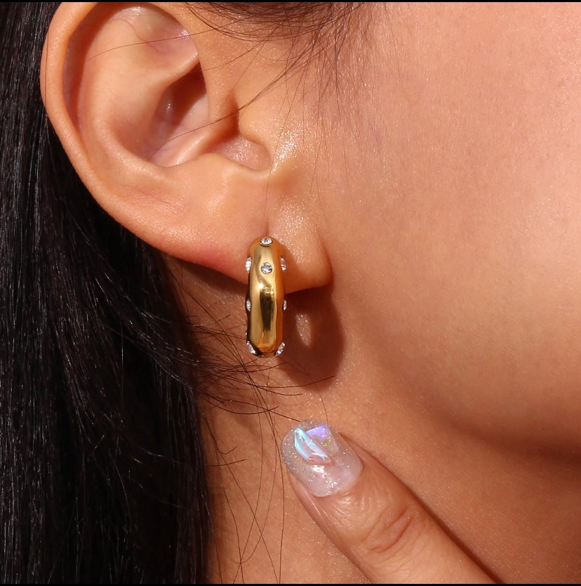 Jessica Hoops 18k