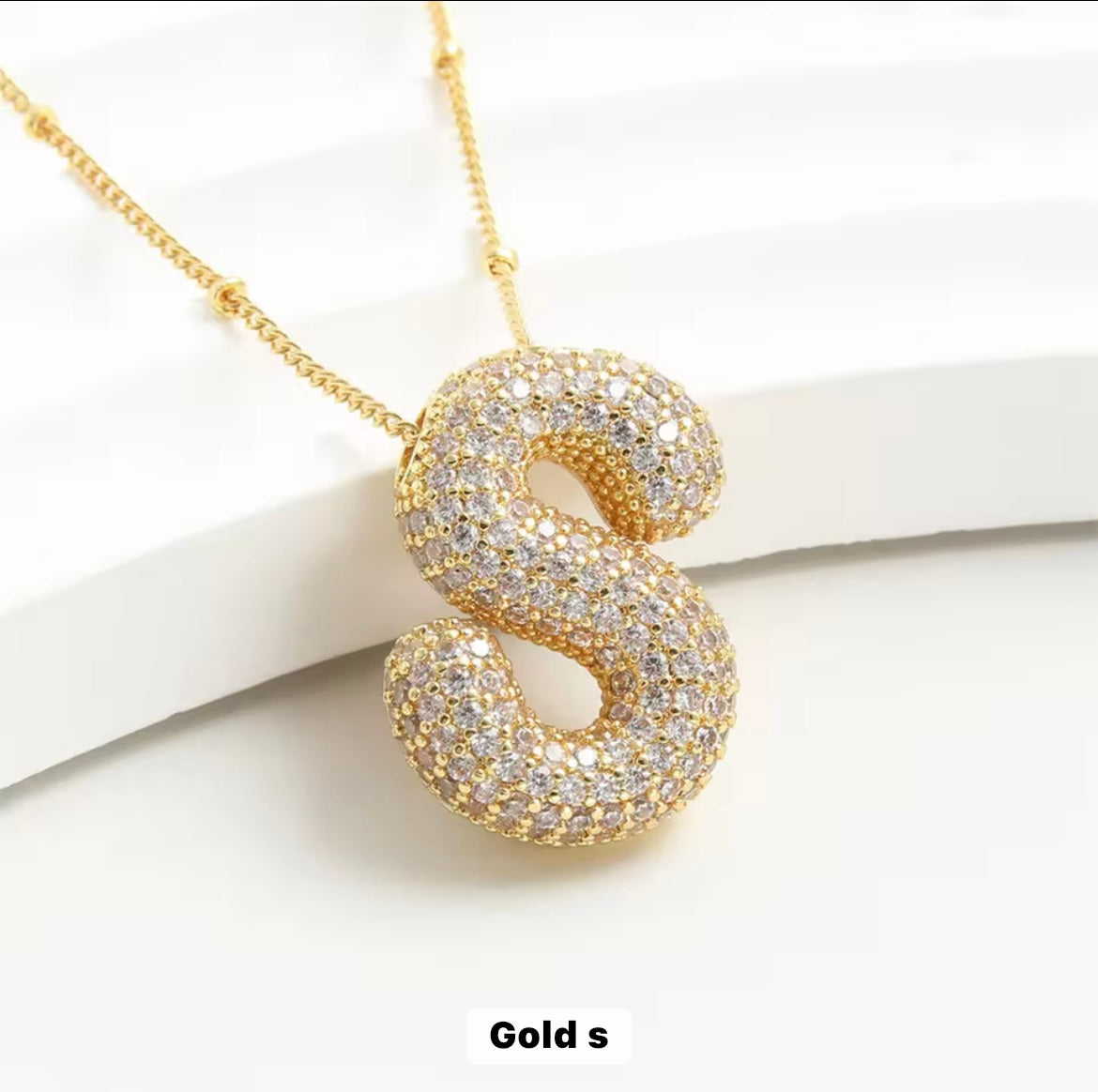 Bling Initials 18k