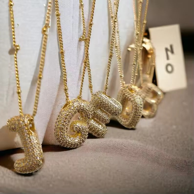 Bling Initials 18k