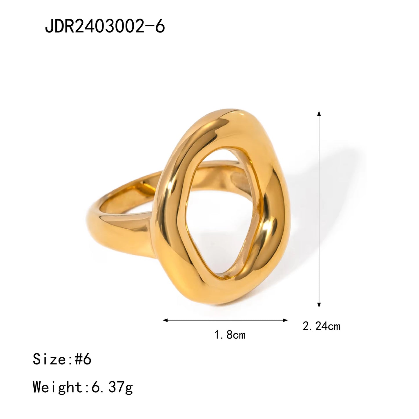 Oro Curve Ring