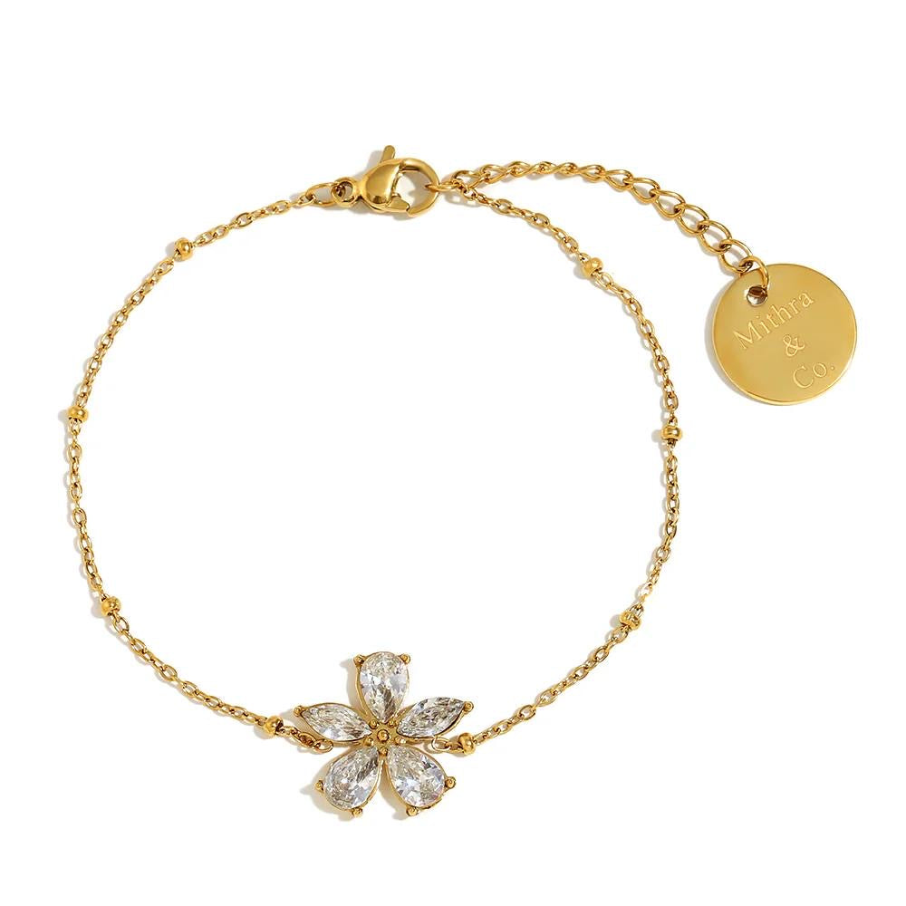 Crystal Flora 18k