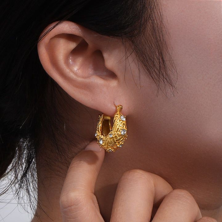 Chunky Hoops 18k