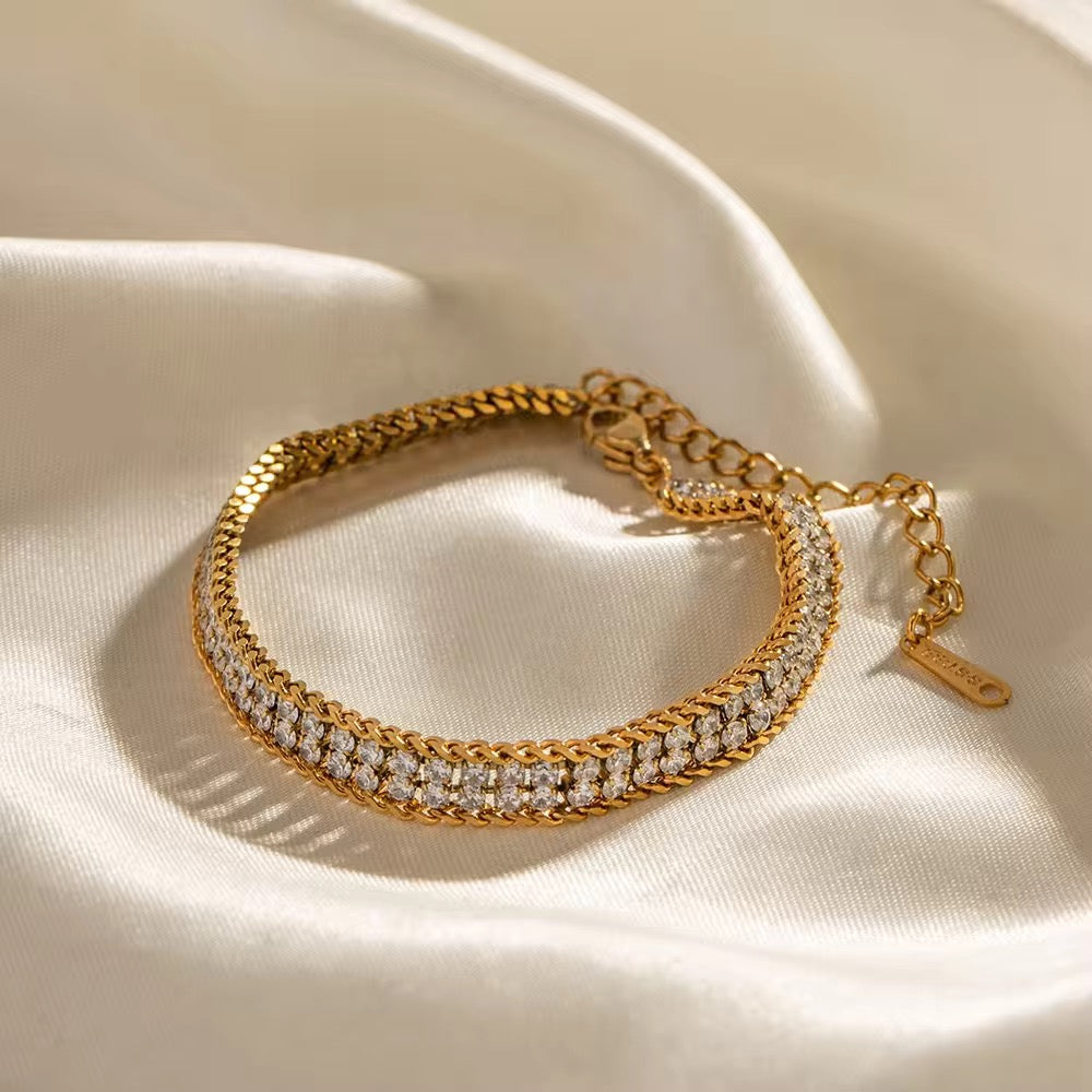 Woven Bracelet 18k