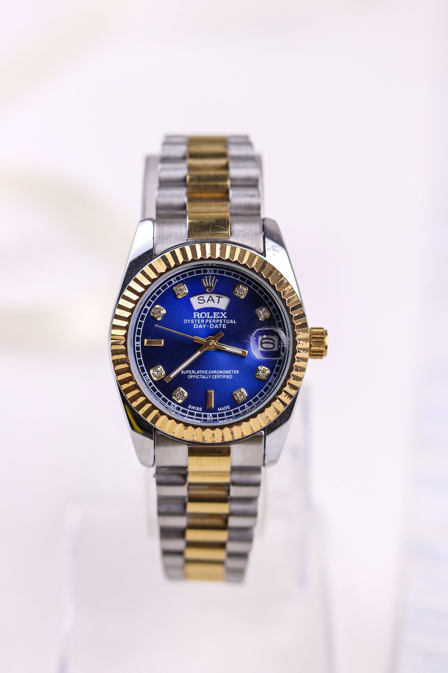 ROLEX mini Dated (Blue)