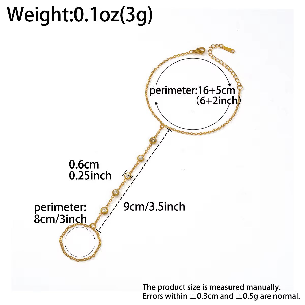 Zaria Hand Chain