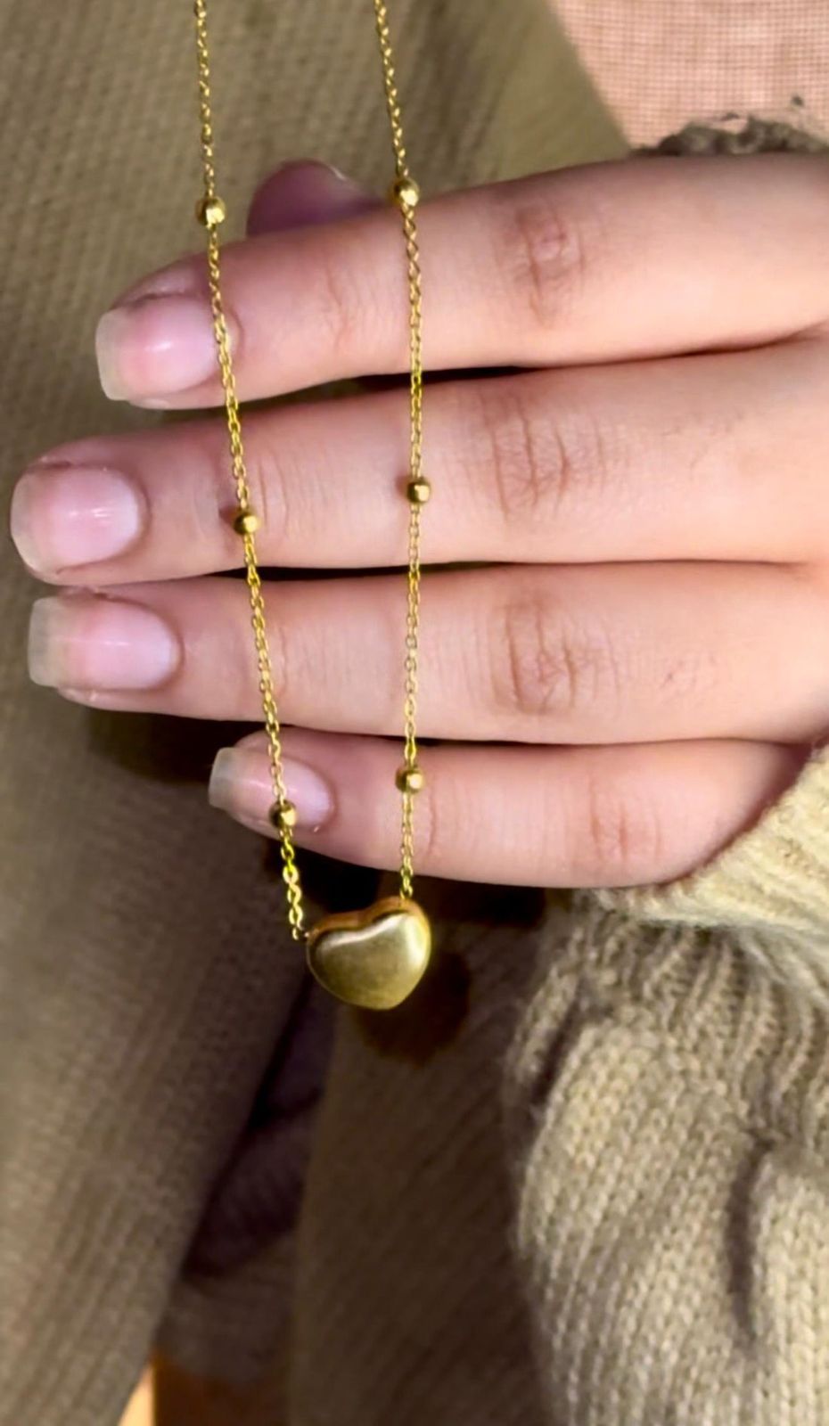 Lily Heart 18k