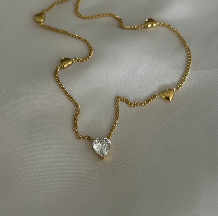 Heart of Diamonds 18k