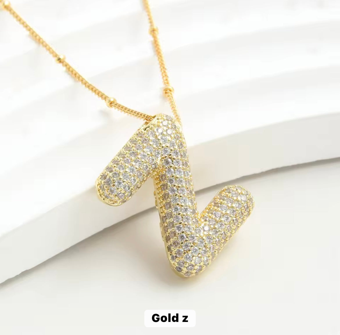 Bling Initials 18k