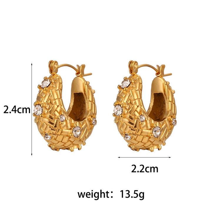 Chunky Hoops 18k