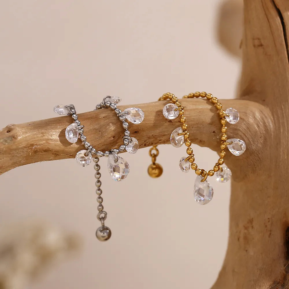 Crystal Charm Ring