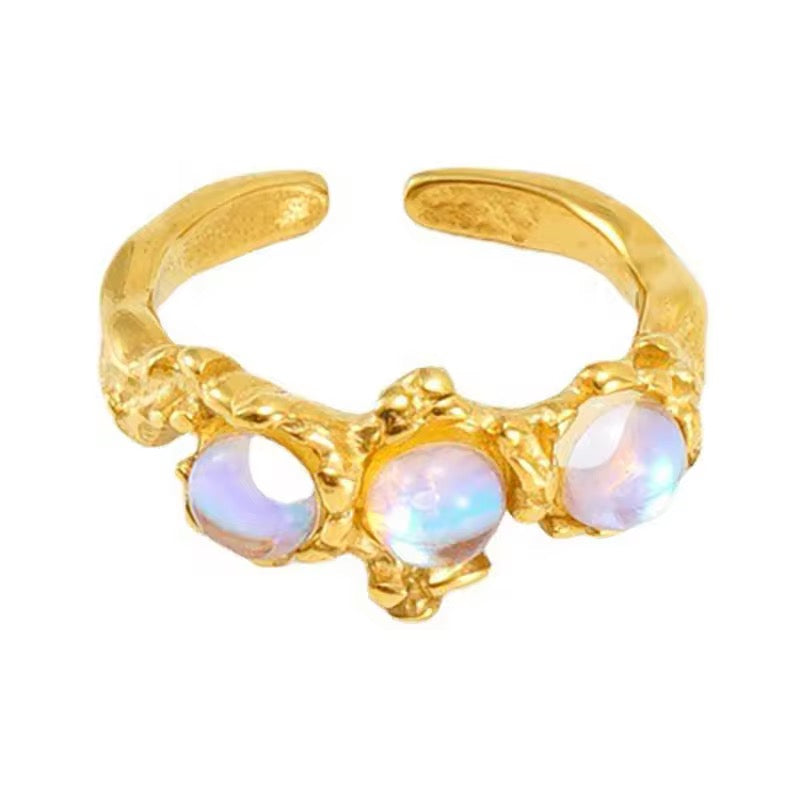 Moonstone ring