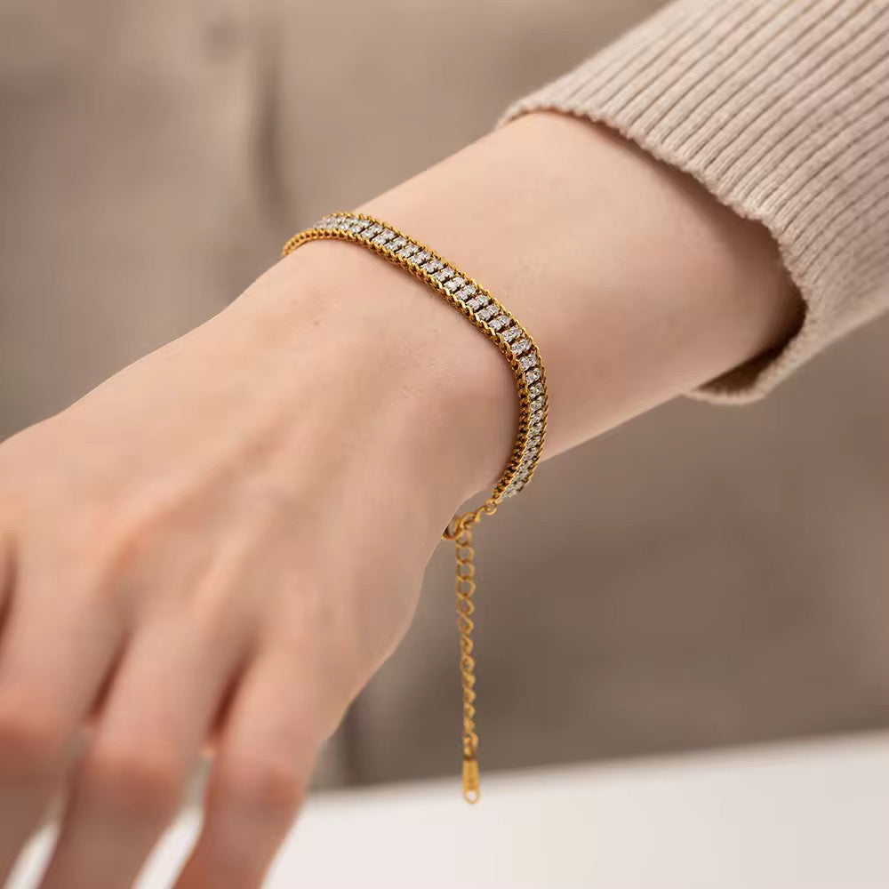 Woven Bracelet 18k