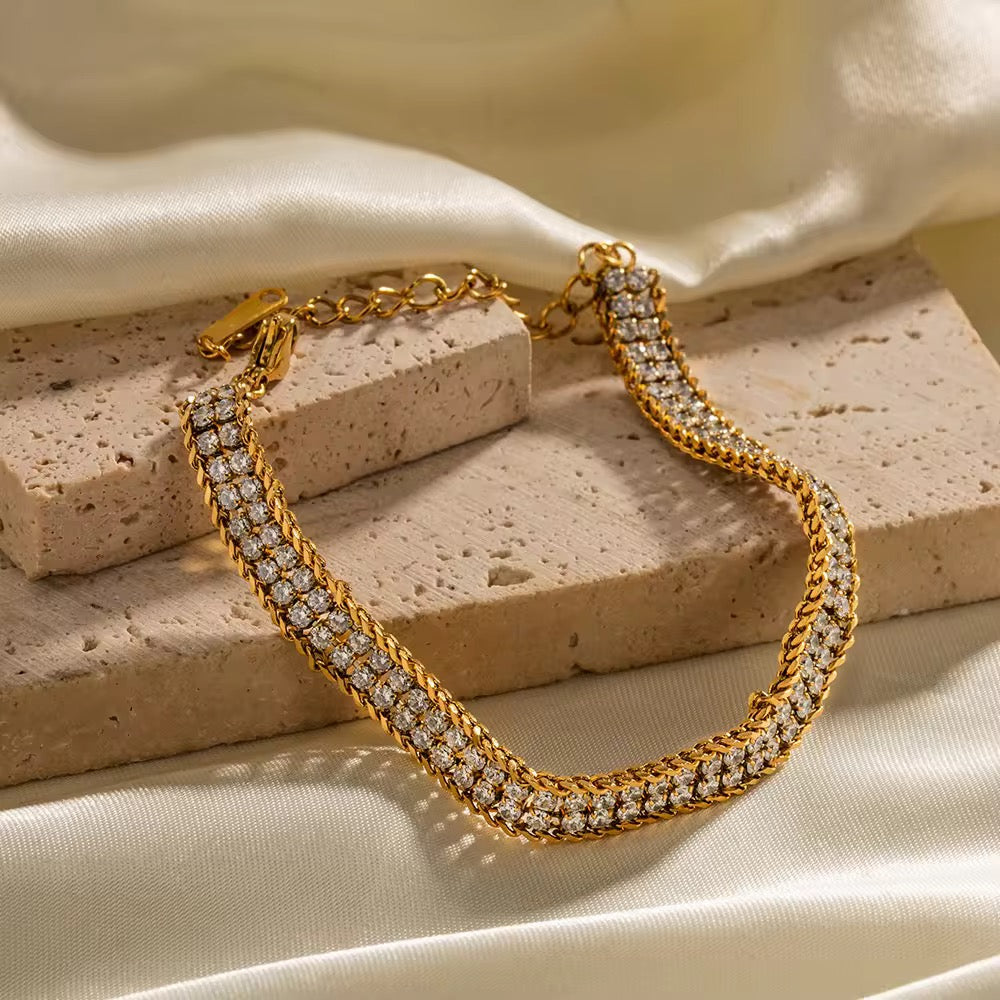 Woven Bracelet 18k