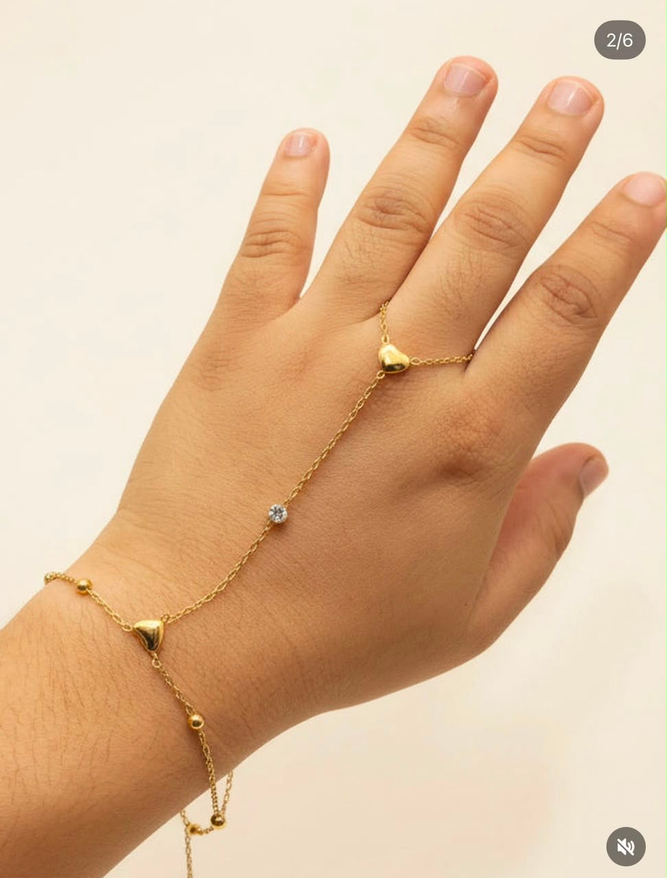 Mini Heart Hand Harness