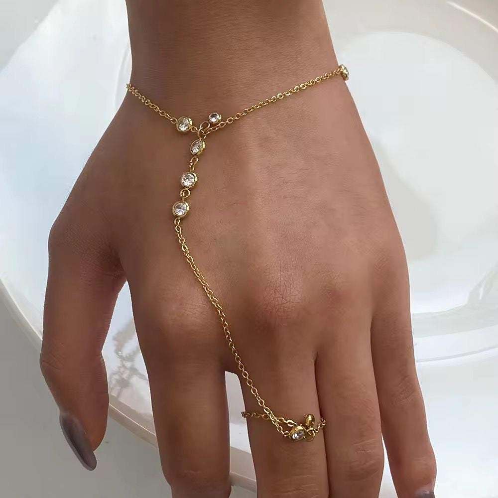 Dewdrop Shine Hand Chain