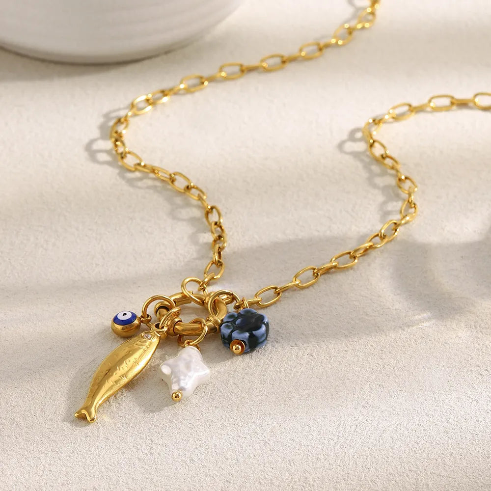 Sea Spirit Charm Necklace