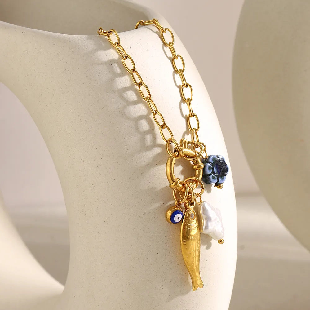 Sea Spirit Charm Necklace