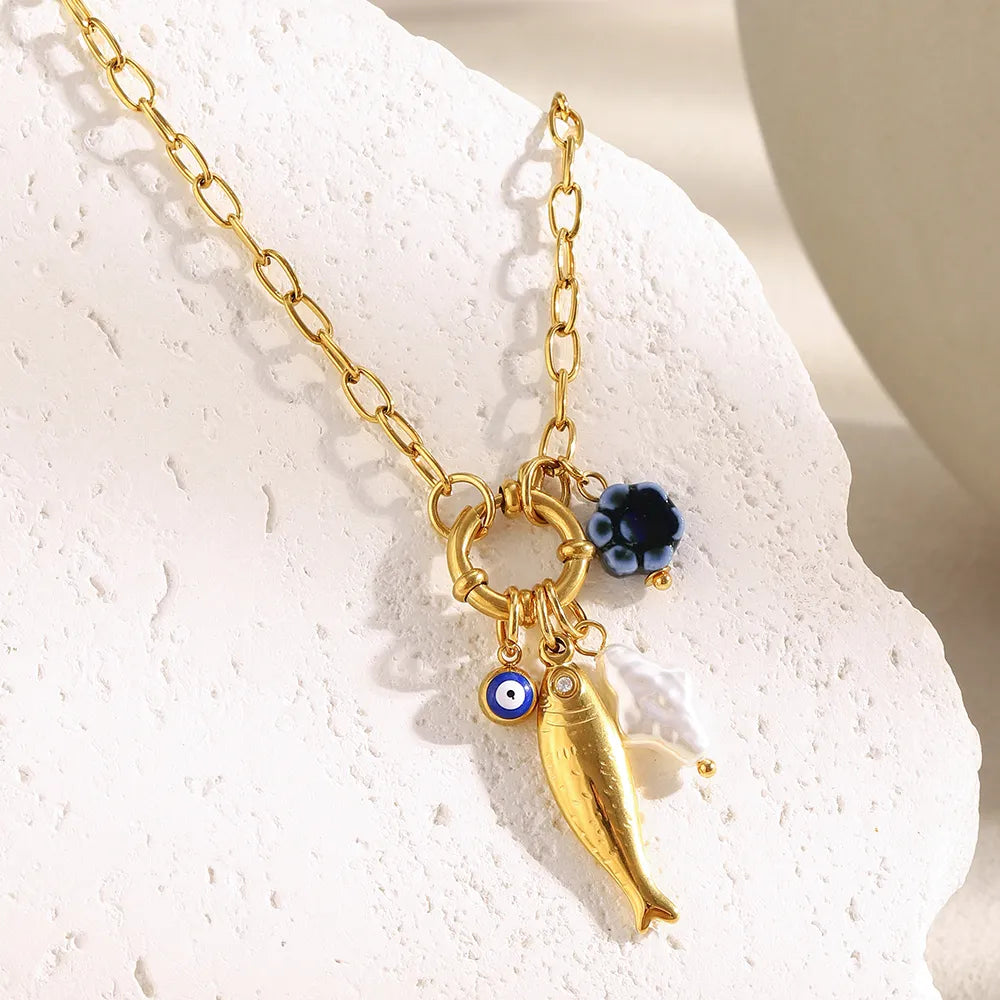 Sea Spirit Charm Necklace