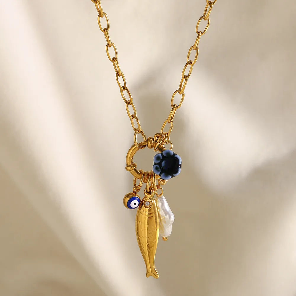 Sea Spirit Charm Necklace