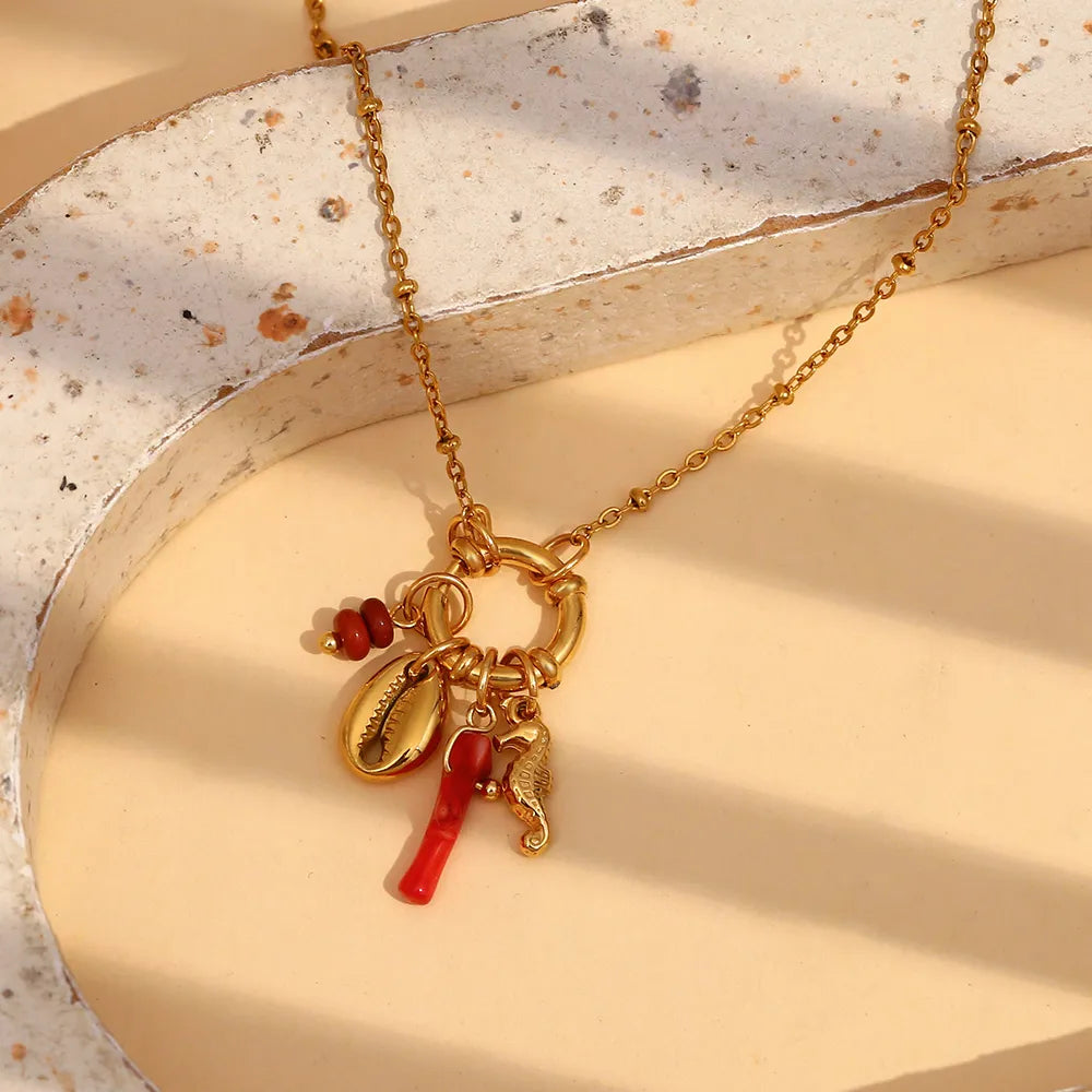 Ocean Muse Charm Necklace