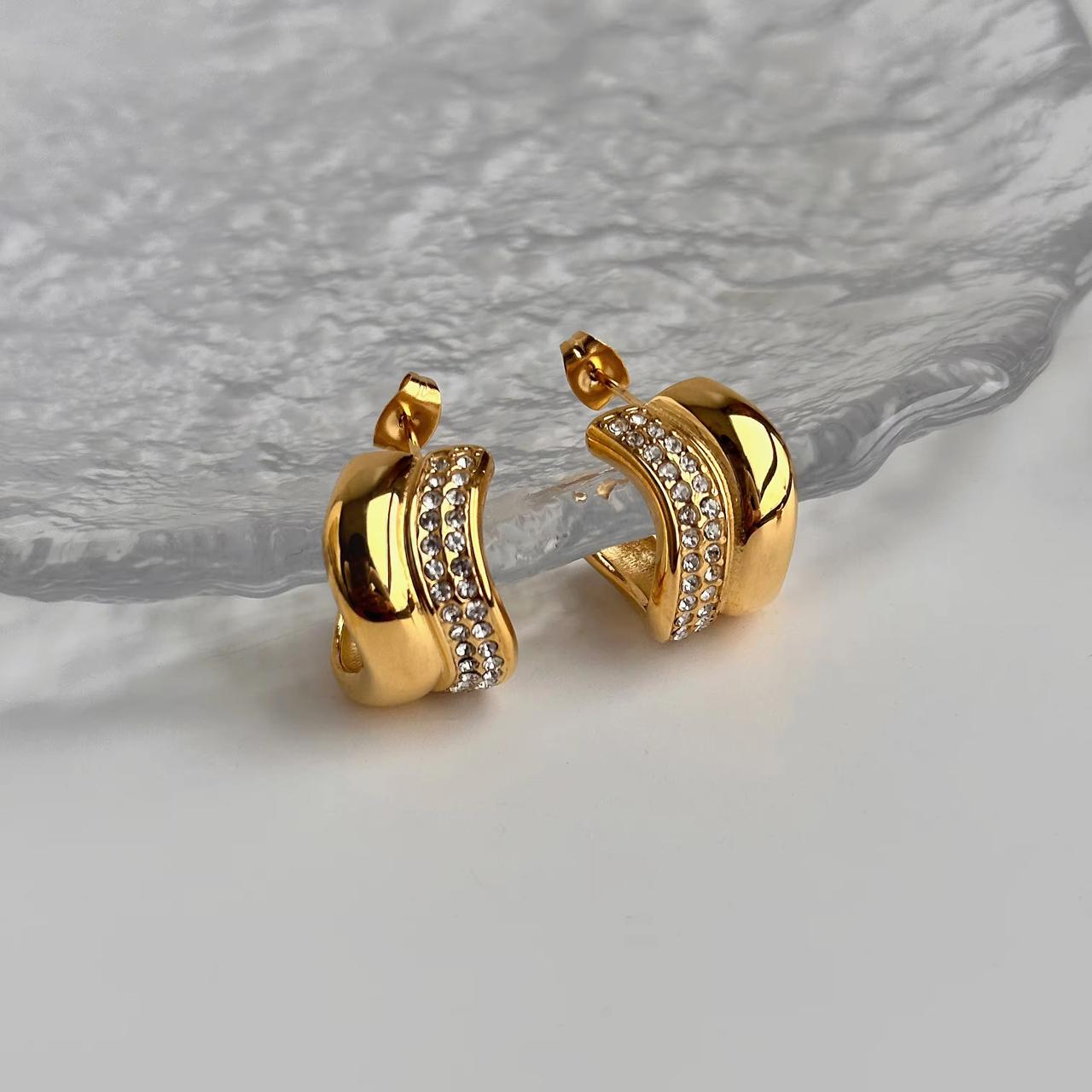 Aurora Curve Earrings