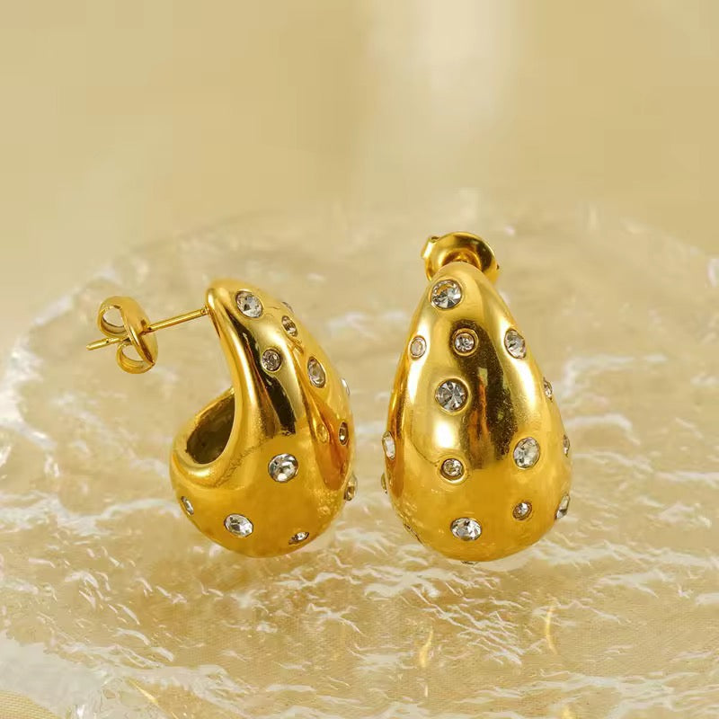 Teardom Earrings 18k