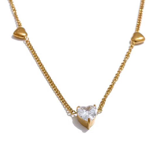 Heart of Diamonds 18k