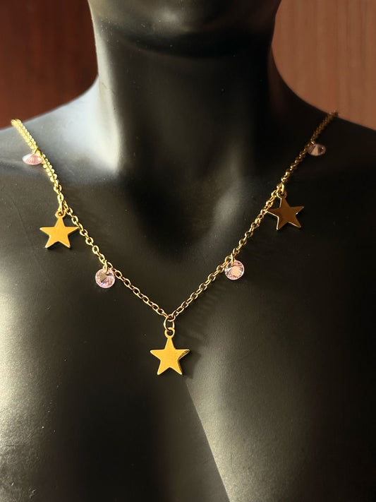 Star choker Necklace