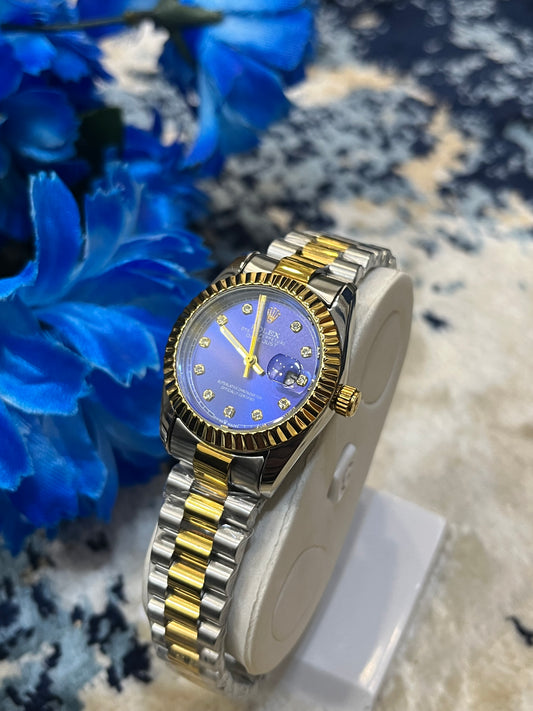 ROLEX mini Dated (Blue)