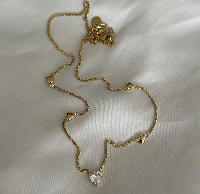 Heart of Diamonds 18k