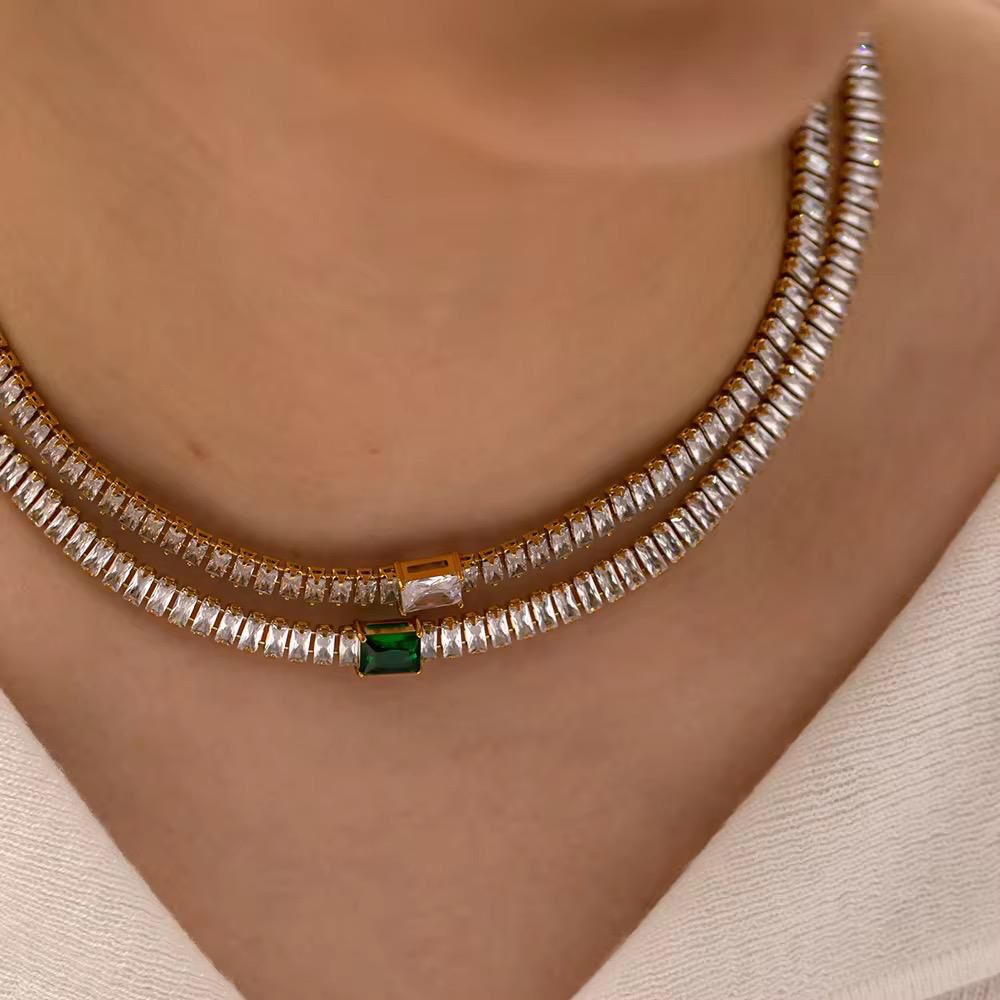 Tennis necklace