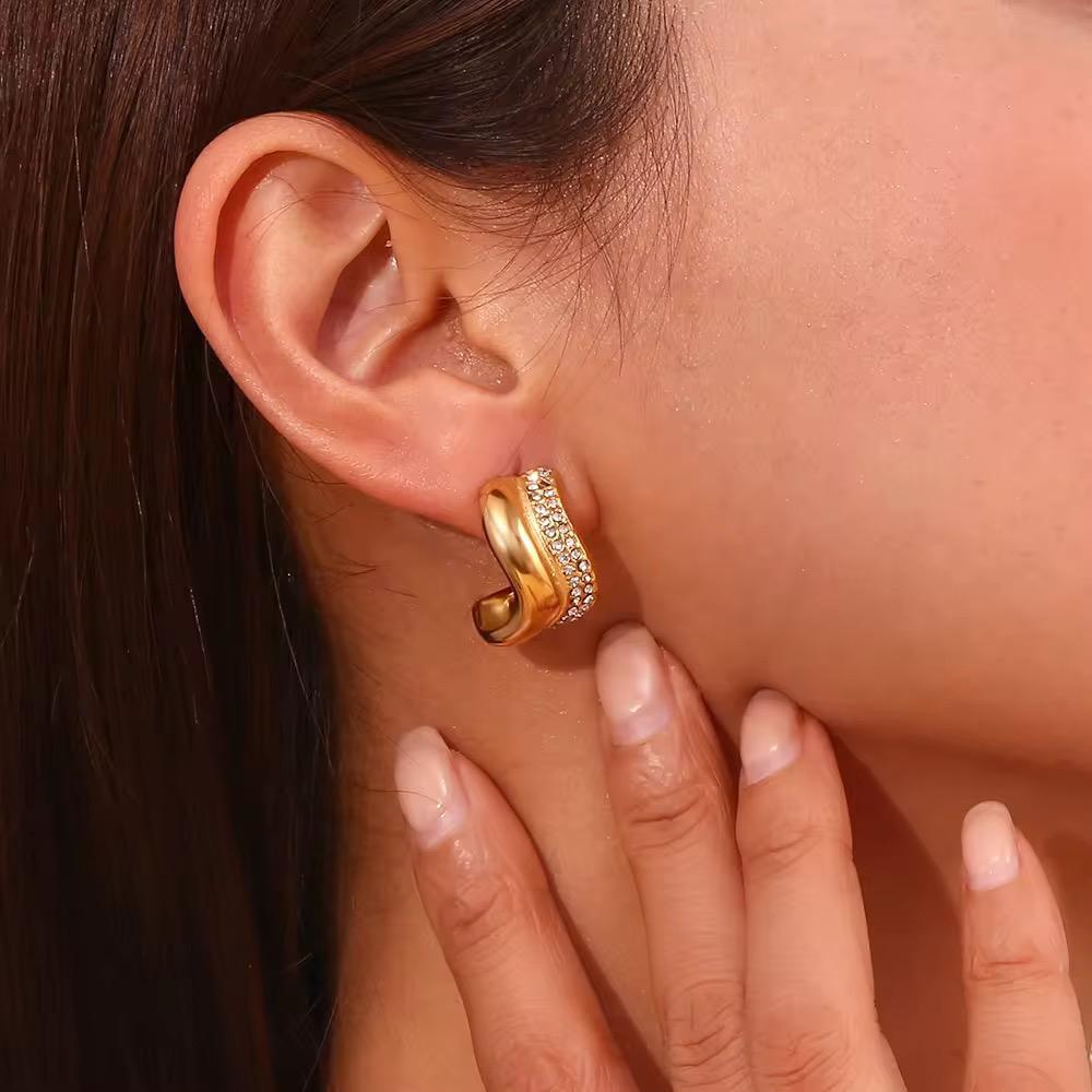 Aurora Curve Earrings