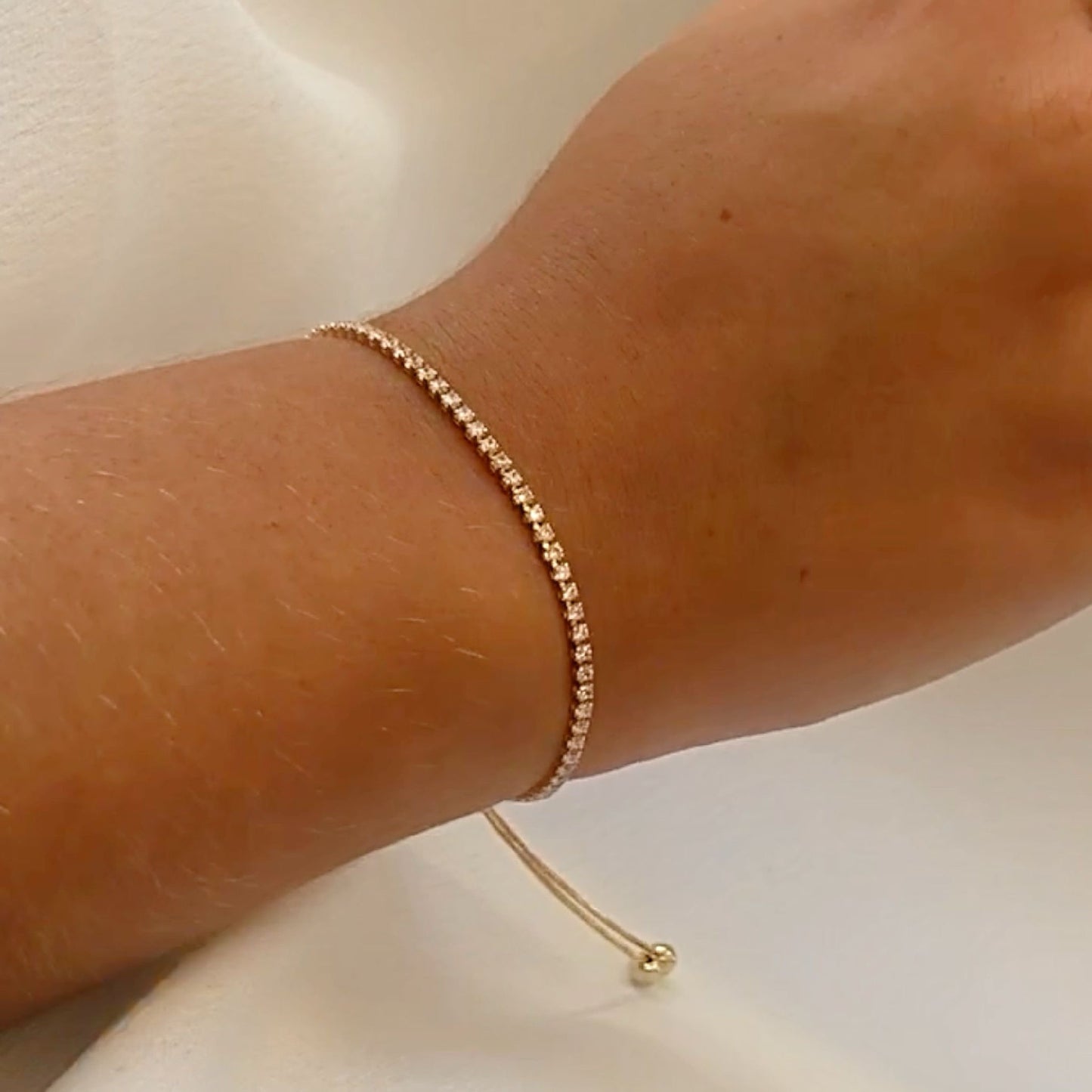 Tennis mini bracelet