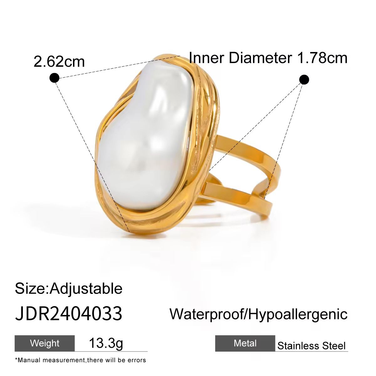 Mother of pearl Ring