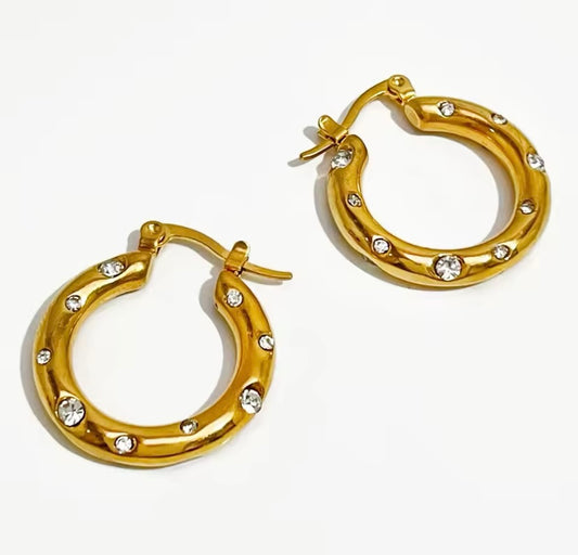 Adornee hoops 18k