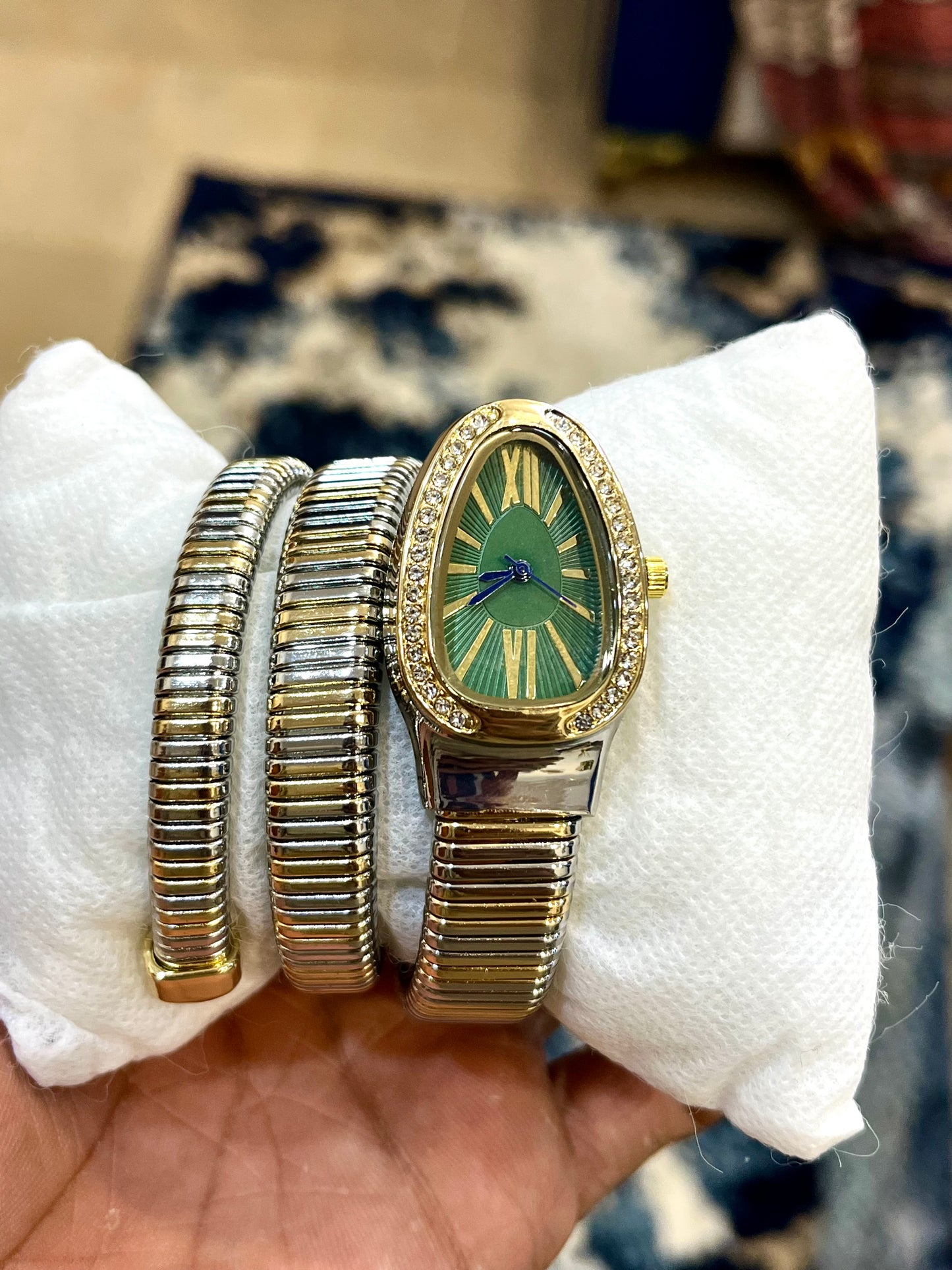 Snake Watch octa tone Green