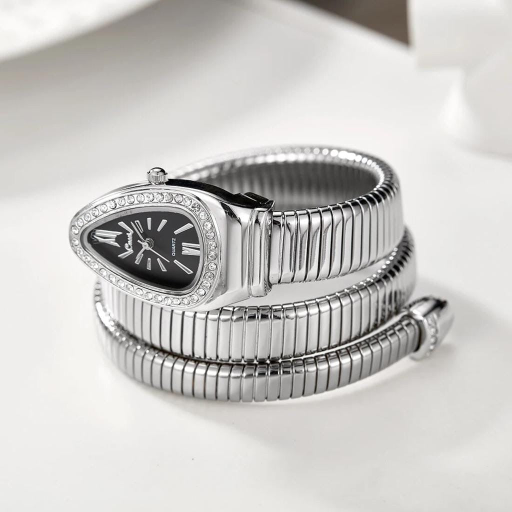 Snake watch (silver)