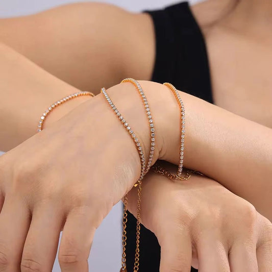 Tennis mini bracelet