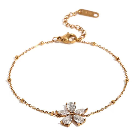 Crystal Flora 18k