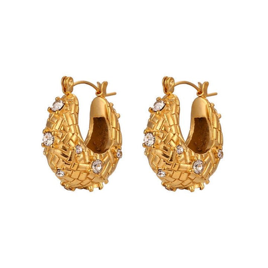 Chunky Hoops 18k