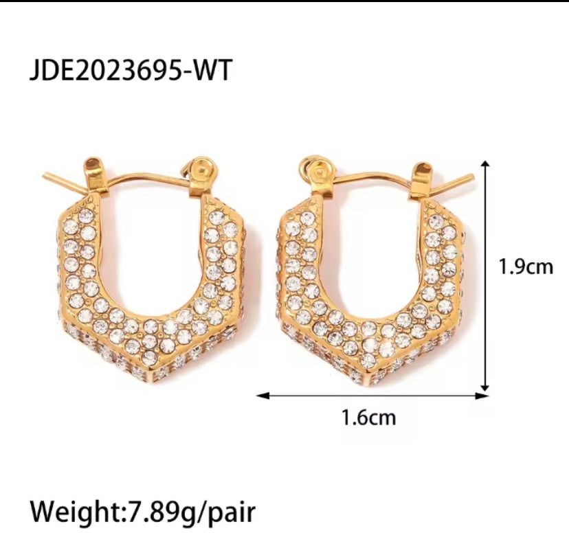 Bella Hoops 18k