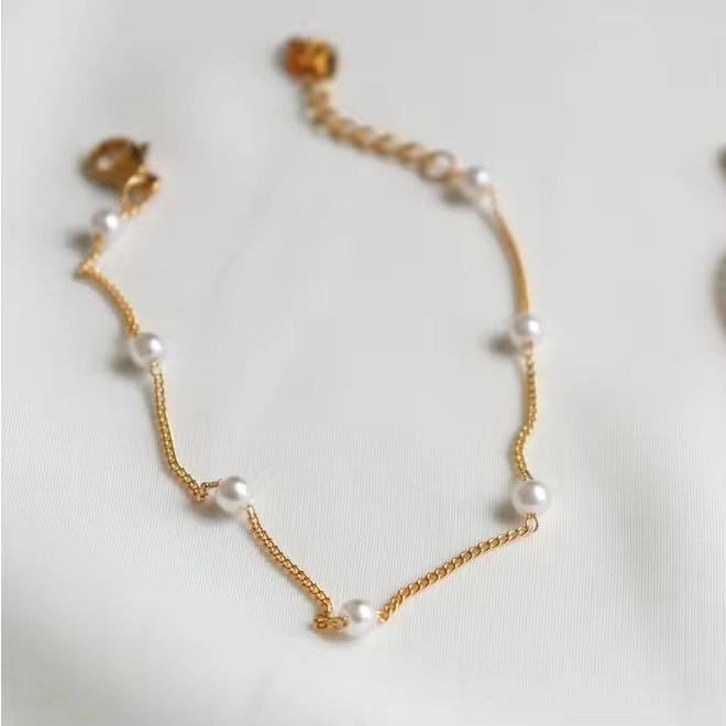 Pearl Whisper Anklet
