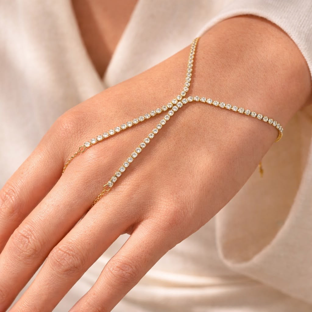 Crystal Hand Chain